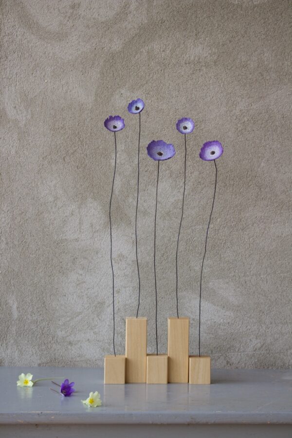 Fiori acquarello-violetto