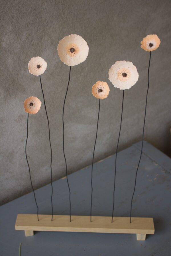 Fiori acquerello-arancio - immagine 4