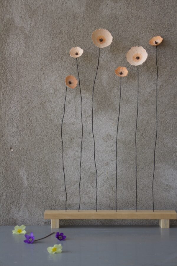 Fiori acquerello-arancio - immagine 3